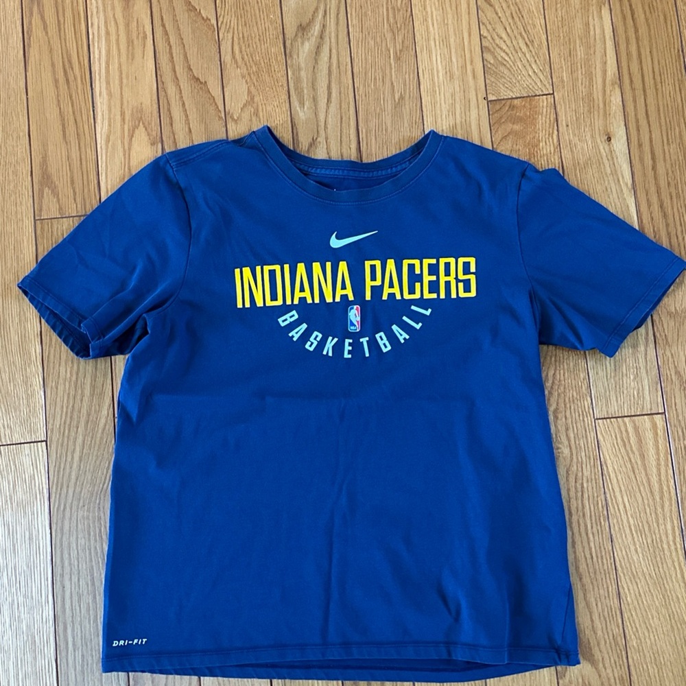 Nike Kids Blue Indiana Pacers Dri Fit Tee